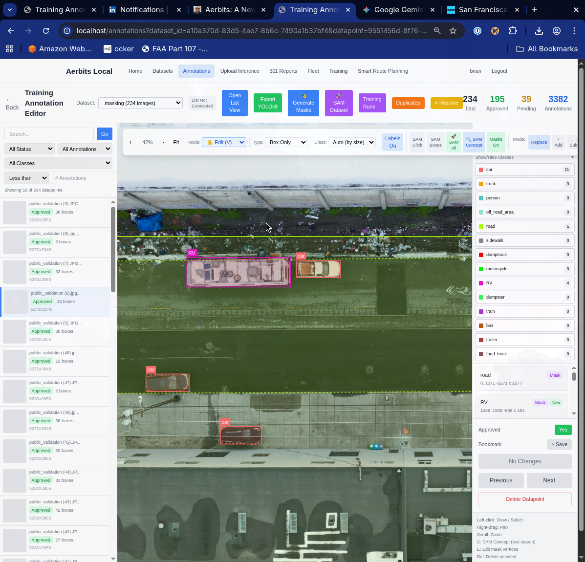 Annotation and Segmentation Tool with Multi-Dataset Support